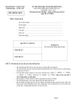 Gián án Đề Thi HSG MTCT cấp Tỉnh