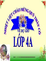 Gián án BỐN ANH TÀI