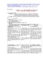 Bài giảng GIAO AN CHUAN KT SINH 9