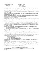 Tài liệu đề thi hsg sinh 9 hay