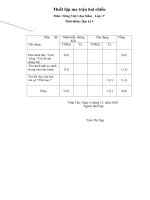 đề thi KI đủ bộ lớp 3