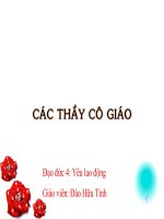 Gián án Yeu lao động