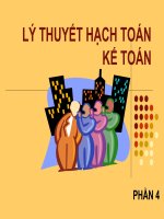 LÝ THUYẾT HẠCH TOÁN kế TOÁN 