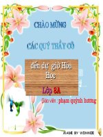 Bài giảng tinh chat ung dung cu hidro