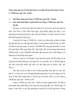 Thực trạng công tác kế toán bán hàng và xác định kết quả bán hàng ở Công ty TNHH may mặc Việt   Pacific