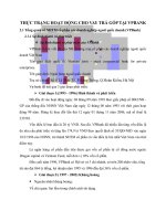 THỰC TRẠNG HOẠT ĐỘNG CHO VAY TRẢ GÓP TẠI VPBANK