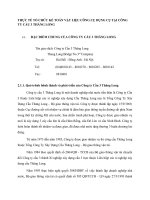 THỰC TẾ TỔ CHỨC KẾ TOÁN VẬT LIỆU CÔNG CỤ DỤNG CỤ TẠI CÔNG TY CẦU 3 THĂNG LONG