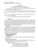 Bài soạn Kế hoạch chào mừng ngày 26/03