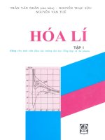 Hóa lý tập 1 - Trần Văn Nhân