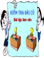 Gián án tap docNho lai  buoi dau di hoc