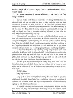 HOÀN THIỆN KẾ TOÁN NVL TẠI CÔNG TY CỔ PHẦN ỐNG ĐỒNG TOÀN PHÁT