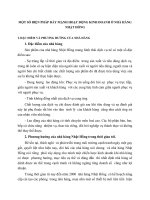 MỘT SỐ BIỆN PHÁP ĐẨY MẠNH HOẠT ĐỘNG KINH DOANH Ở NHÀ HÀNG NHẬT HỒNG