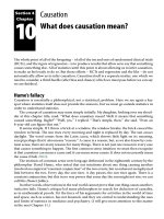 Causation- What does causation mean