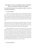 GIỚI THIỆU VỀ CÔNG TY TÀI CHÍNH DẦU KHÍ VÀ CHI NHÁNH CÔNG TY TÀI CHÍNH DẦU KHÍ TP. HỒ CHÍ MINH