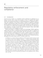 Regulatory enforcement and compliance