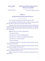 Bài giảng Quy định sửa đổi, bổ sung Mục lục ngân sách nhà nước