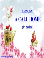 Tài liệu Lesson9-1st period