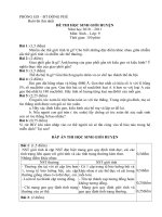 Tài liệu Đề thi HSG năm 201-2011