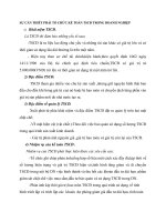 SỰ CẦN THIẾT PHẢI TỔ CHỨC KẾ TOÁN TSCĐ TRONG DOANH NGHIỆP