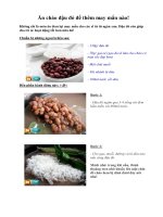 Ăn cháo đậu đỏ để thêm may mắn nào!