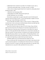 Chế độ kế toán áp dụng tại công ty cơ giới và xây lắp 13.