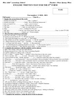 Bài soạn De thi HSG 8 (80 cau)