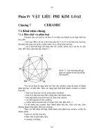 Giáo trình Khoa học vật liệu_ Chương 7