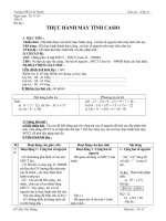 Tài liệu tiết 52. Thực hành bằng MTBT