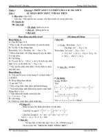 Bài giảng giao an 8 HKI(dai)