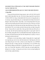 GIẢI PHÁP TĂNG CƯỜNG QUẢN LÝ THU THUẾ TNDN ĐỐI VỚI DNNN TẠI CỤC THUẾ HÀ TÂY