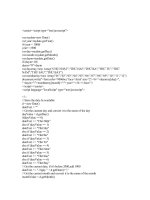 Bài soạn Ma code loi chuc