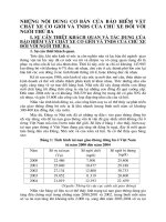 NHỮNG NỘI DUNG CƠ BẢN CỦA BẢO HIỂM VẬT CHẤT XE CƠ GIỚI VÀ TNDS CỦA CHỦ XE ĐỐI VỚI NGƯỜI THỨ BA