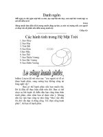 Bài giảng danh ngon