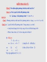 Tài liệu PT DUA DUOC VE DANG ax + b = 0