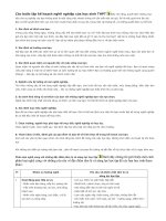 Gián án HƯỚNG DẪN CHỌN NGHỀ CHO HỌC SINH