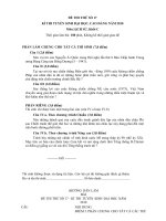 Đề và đáp án thi thử ĐH môn Sử khối C năm 2010_Đề 17