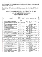 Gián án Thông báo  kết quả SKKN tỉnh năm học 2009-2010