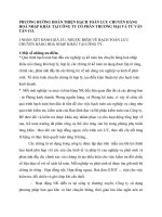 PHƯƠNG HƯỚNG HOÀN THIỆN HẠCH TOÁN LƯU CHUYỂN HÀNG HOÁ NHẬP KHẨU TẠI CÔNG TY CỔ PHẦN THƯƠNG MẠI VÀ TƯ VẤN TÂN CƠ