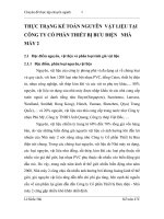 THỰC TRẠNG KẾ TOÁN NGUYÊN  VẬT LIỆU TẠI CÔNG TY CỔ PHẦN THIẾT BỊ BƯU ĐIỆN   NHÀ MÁY 2