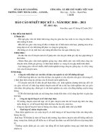 Tài liệu bao cao so ket hoc ky 1 2010