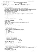 Bài giảng giao an 2 tuan 22 mot cot