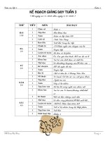 Gián án Giáo án lớp 4 tuẩn