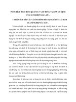 PHÂN TÍCH TÌNH HÌNH QUẢN LÝ VÀ SỬ DỤNG TÀI SẢN CỐ ĐỊNH CỦA XÍ NGHIỆP XÂY LẮP 1