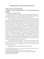 CHẾ ĐỘ PHÁP LÝ VỀ BẢO LÃNH NGÂN HÀNG