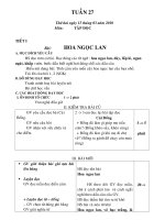 Bài giảng tuan 27+28