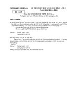 Gián án Nhờ các thầy cô giải thích dùm