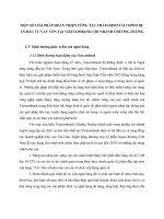 MỘT SỐ GIẢI PHÁP HOÀN THIỆN CÔNG TÁC THẨM ĐỊNH TÀI CHÍNH DỰ ÁN ĐẦU TƯ VAY VỐN TẠI VIETCOMBANK CHI NHÁNH CHƯƠNG DƯƠNG