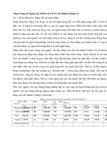 Thực trạng tín dụng của NHNo & PTNT chi nhánh Thanh trì