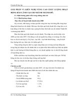 GIẢI PHÁP VÀ KIẾN NGHỊ NÂNG CAO CHẤT LƯỢNG HOẠT ĐỘNG BẢO LÃNH TẠI CHI NHÁNH THÀNH ĐÔ