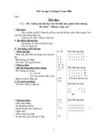 Bài giảng Tuần 11/thứ 3